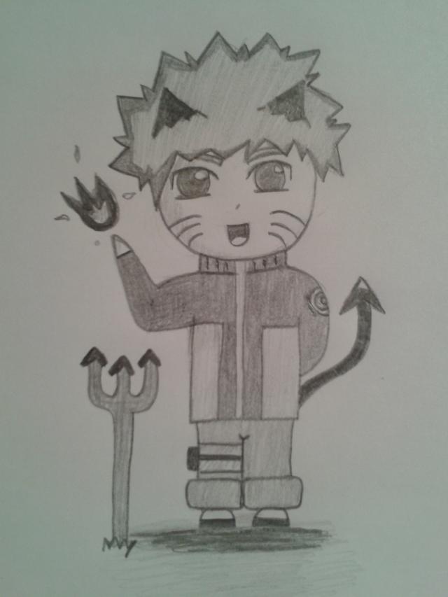 Chibi devil Naruto